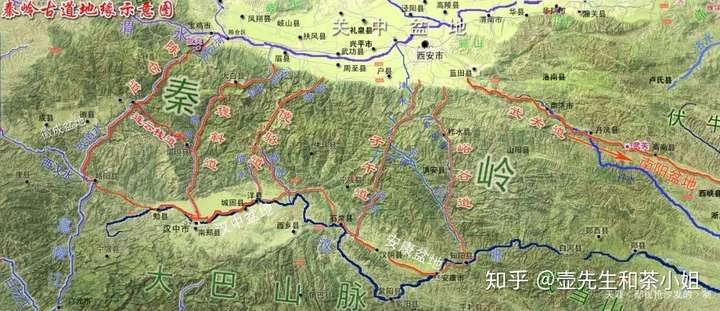 汉中栈道被烧后,刘邦明修栈道暗度陈仓 走的是哪条路? - 知乎