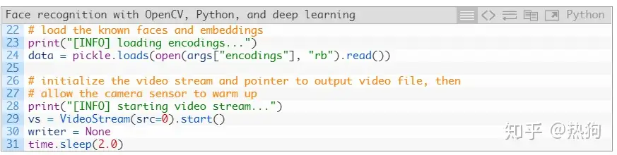 dlib 使用OpenCV，Python和深度学习进行人脸识别源代码- 知乎