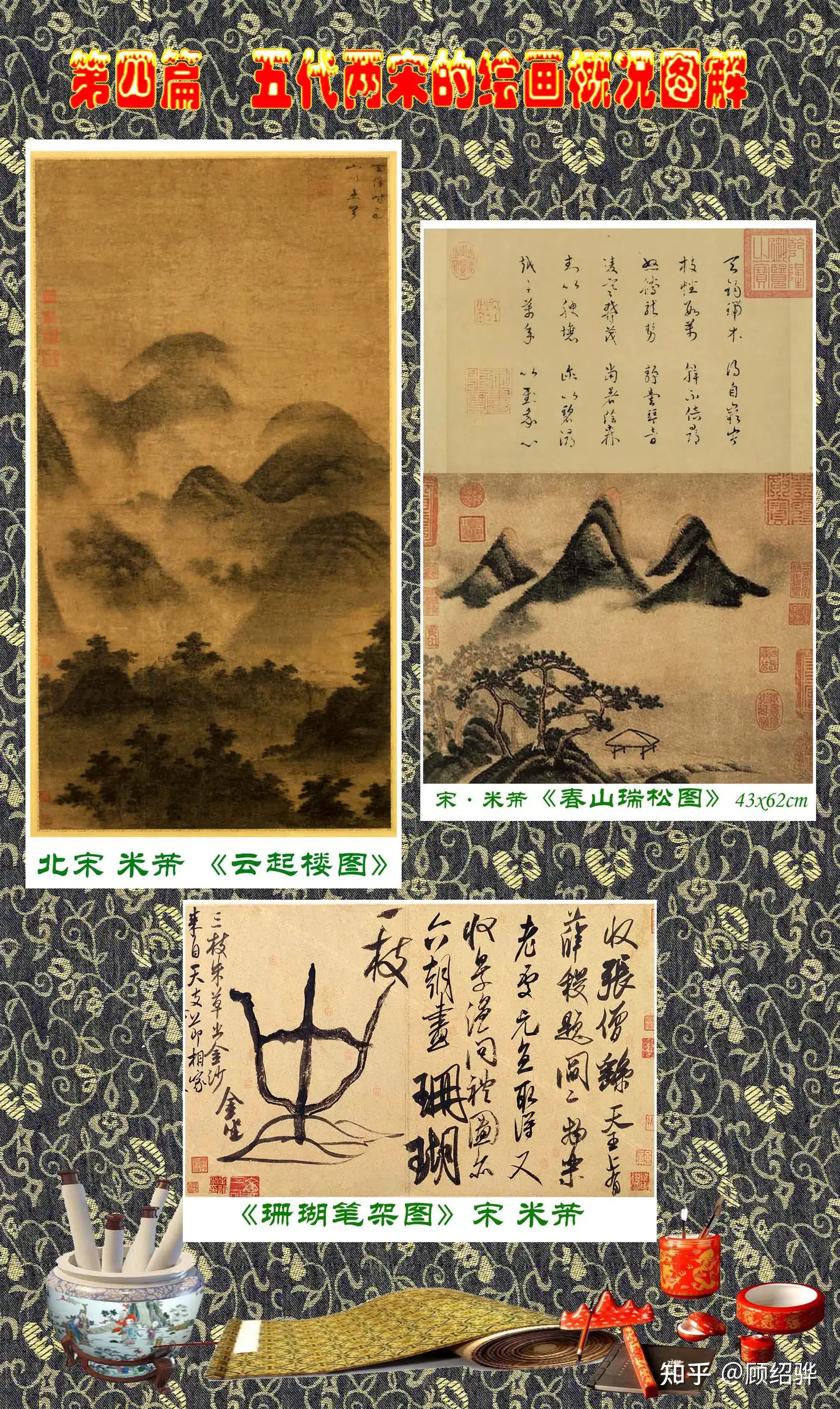 顾绍骅编辑中国画知识普及版第四篇五代两宋的绘画概况上半部分四- 知乎