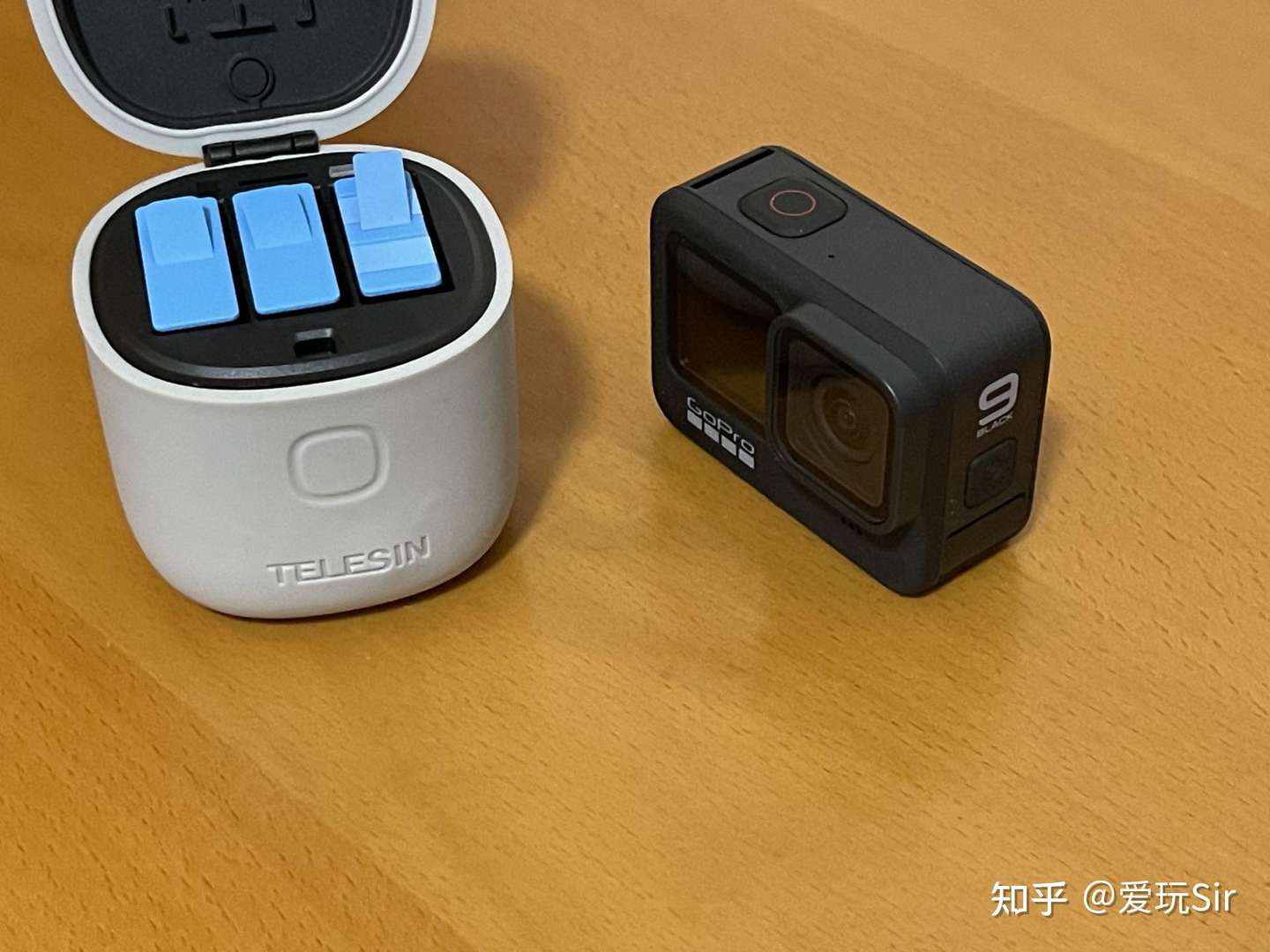 拍视频随心持久 Gopro9电池配件泰迅allin Box收纳式充电盒体验 知乎