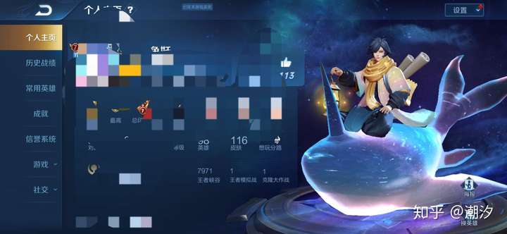 你觉得《王者荣耀》的个人主页展示用哪个皮肤最好看?
