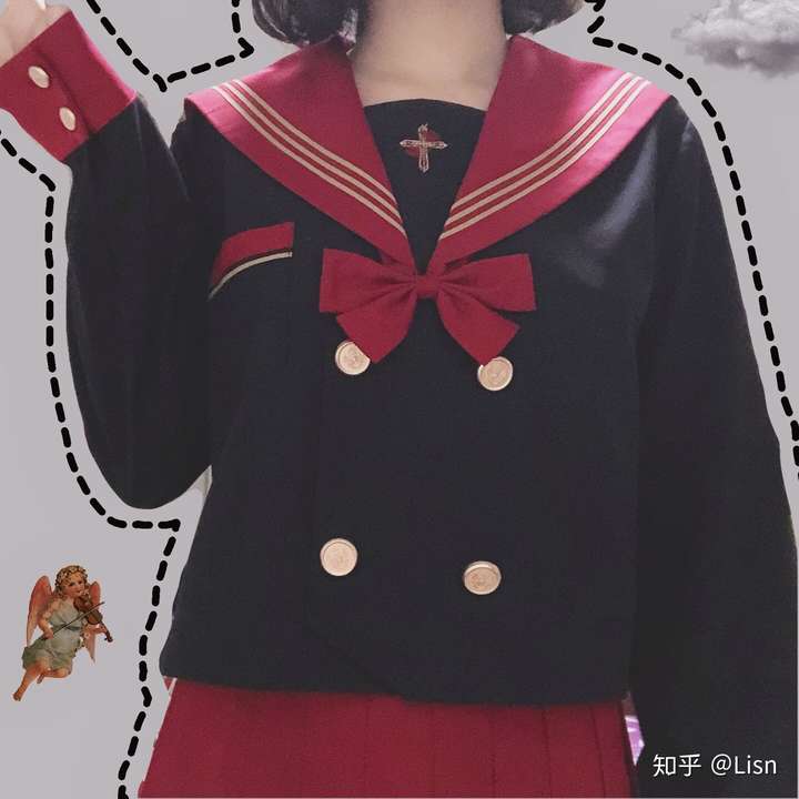 穿jk制服如何克服羞耻感 知乎