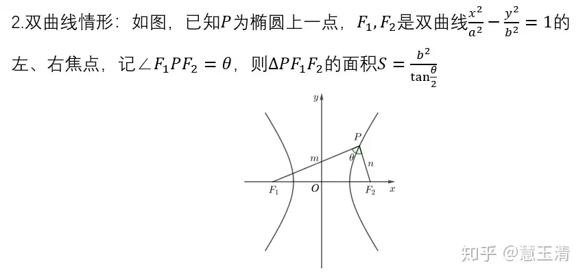 焦点三角形面积公式 我来啦 知乎