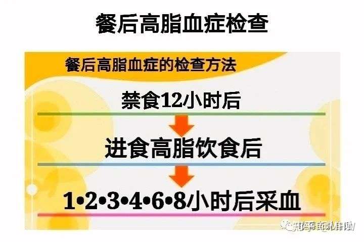 空腹与餐后血脂检查的意义 知乎
