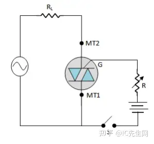 双向可控硅脚位图图片