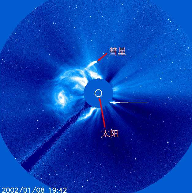 10月25日起彗星96p进入soho卫星视野中 知乎