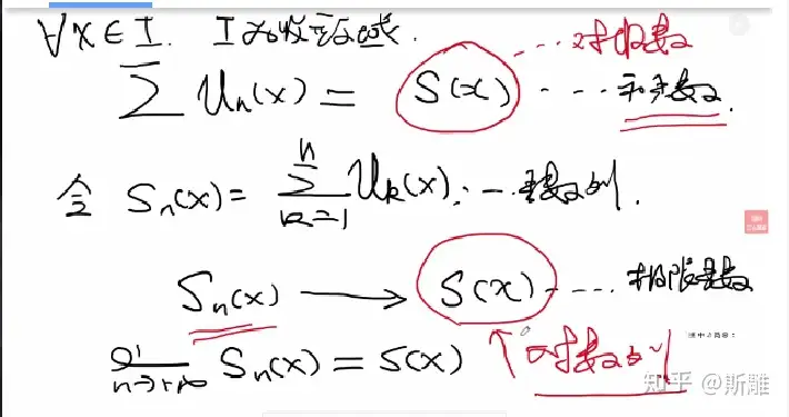 常数项级数到函数项级数 概念过渡 收敛与一致收敛 知乎