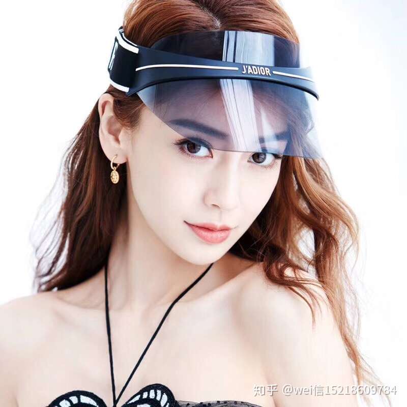 Dior迪奥18年新款爆款遮阳帽 明星同款 知乎