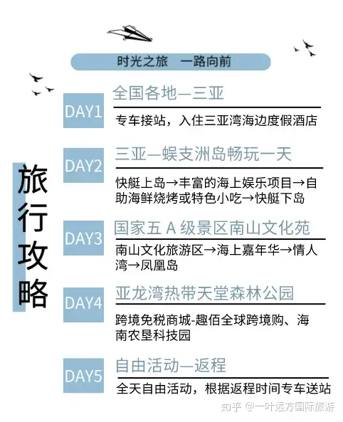 【北纬18°】海南三亚五天四晚双人畅游~