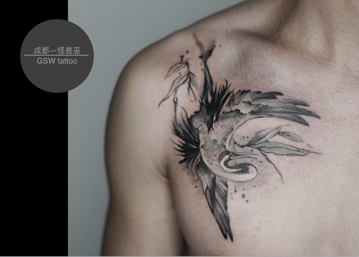 有什么适合男士锁骨处的纹身么?