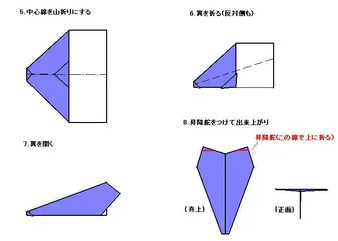 怎么折纸飞机很远图片