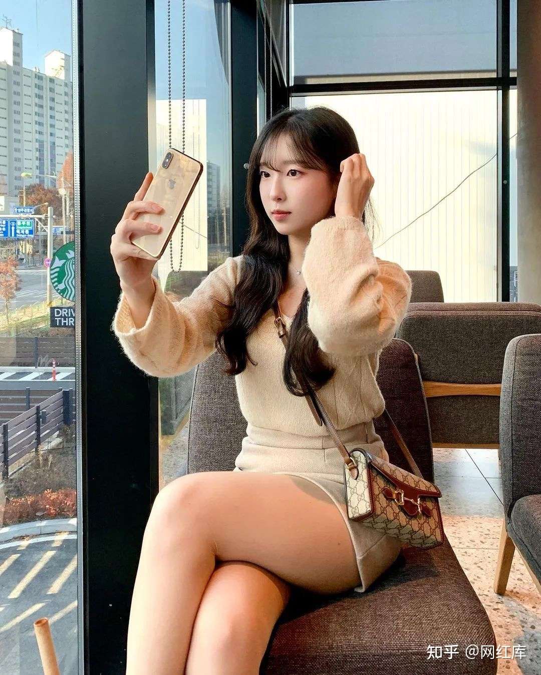 INS美女丨韩国网红主播juyeong，短发温柔可爱型小美女 Facebook-第6张