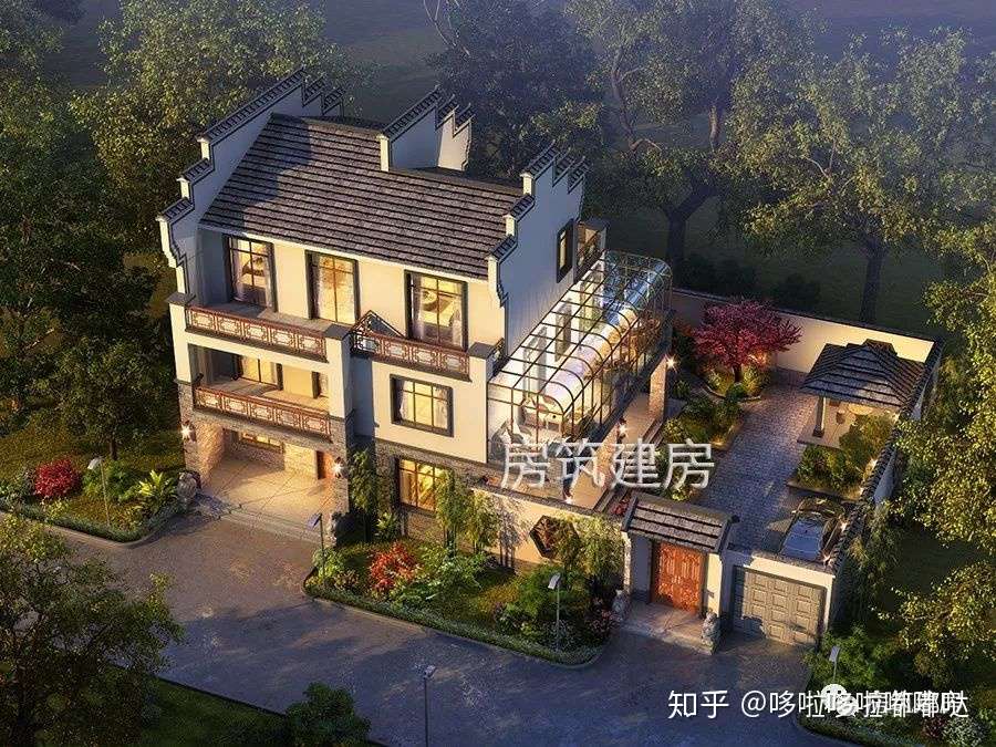 经典徽派风格别墅 带院子 车库 就算再过十年也不会过时 知乎