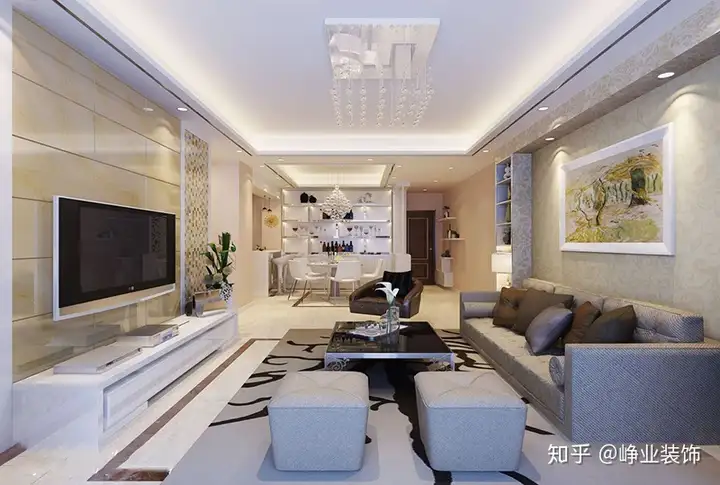 房屋室内装修价格？100平房子峥业装饰装修报价参考(图3)
