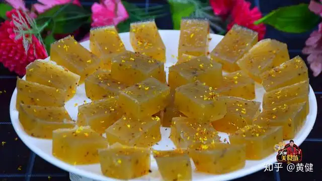 广式桂花糕的做法 配方和步骤详细讲解 厨房小白也能一次学会 知乎