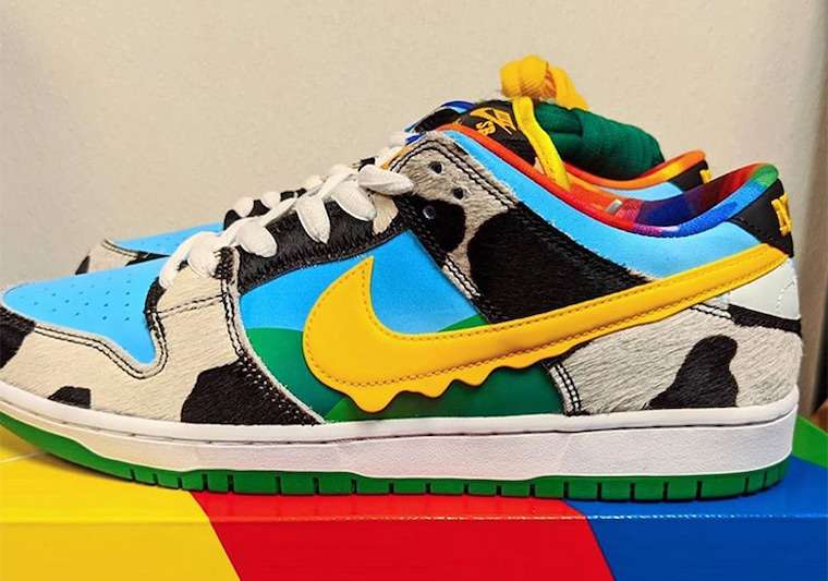 比定制还精彩Ben \u0026 Jerry'sx Nike SB Dunk Low Chunky Dunky - 知乎