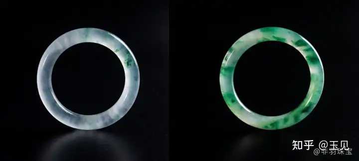 独龙玉和翡翠的区别!(独龙玉飘花手镯图片)