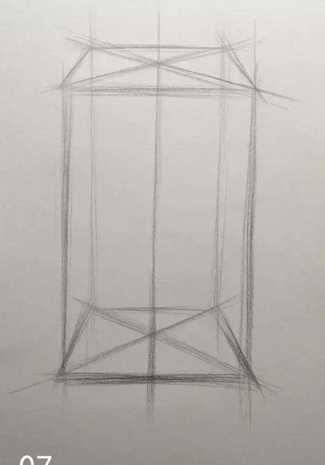 素描几何体之圆柱的结构分析