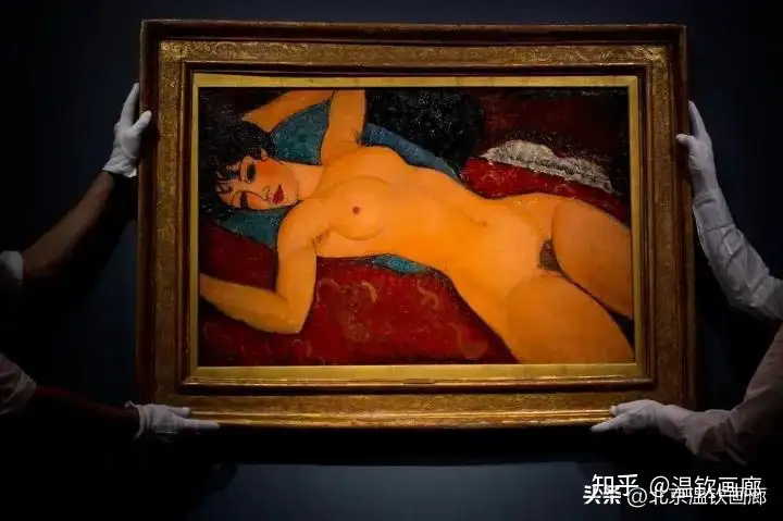 莫迪利亚尼最高拍卖成交价的裸女画油画，温钦画廊有其中一副原作