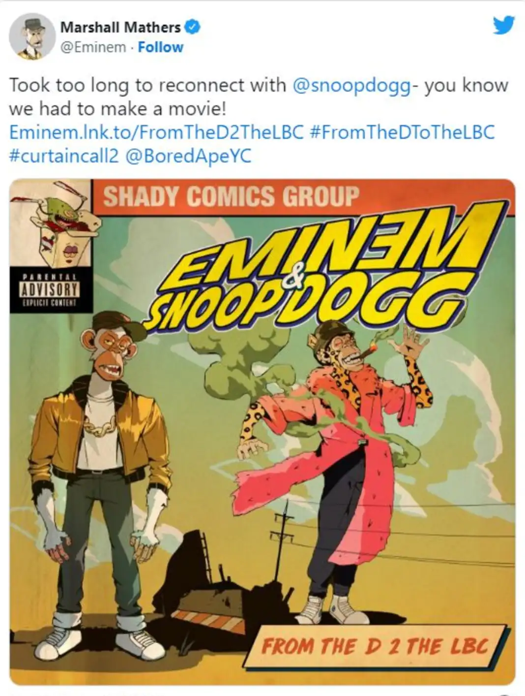 Snoop Dogg、Eminem和他们MV中的“无聊猿” - 知乎