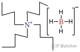 图23 硼氢化四丁基胺(tbabh4)的化学结构一般碱金属氢化物的普遍适用