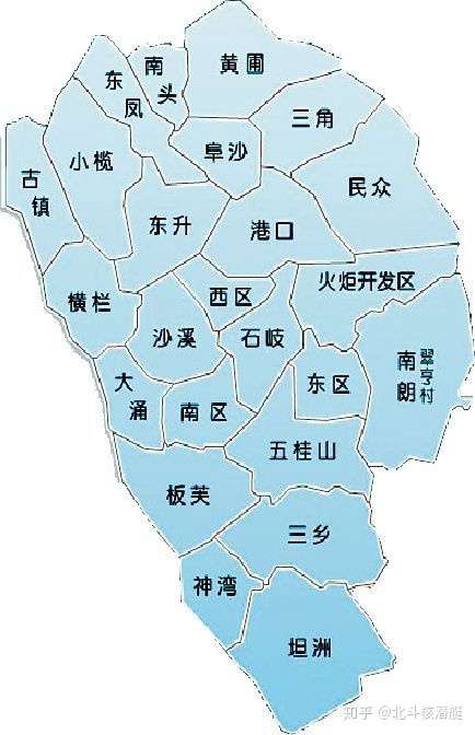 中山市中心在哪里?