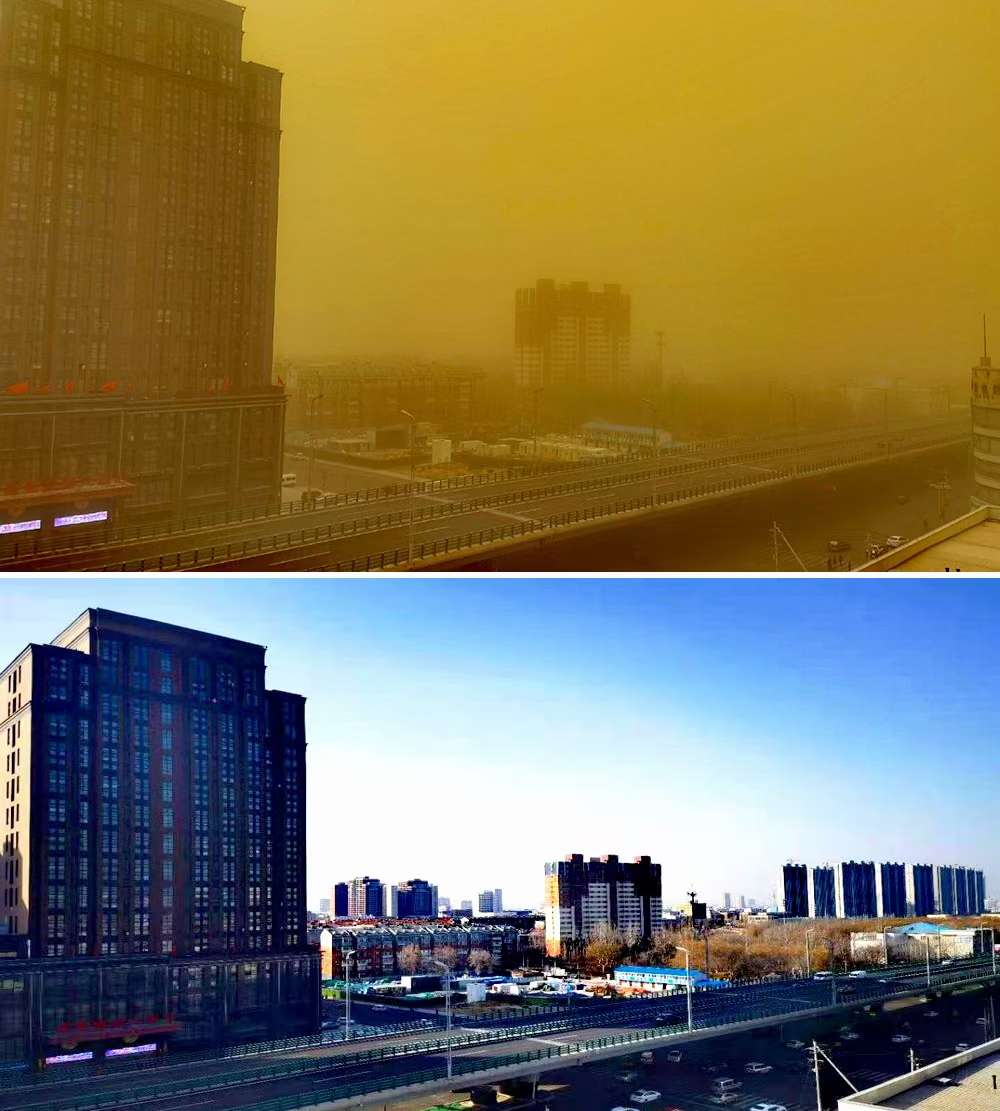 热血沸腾 的想法: 今日兰州沙尘暴之怪状! | 你在南方吃… - 知乎