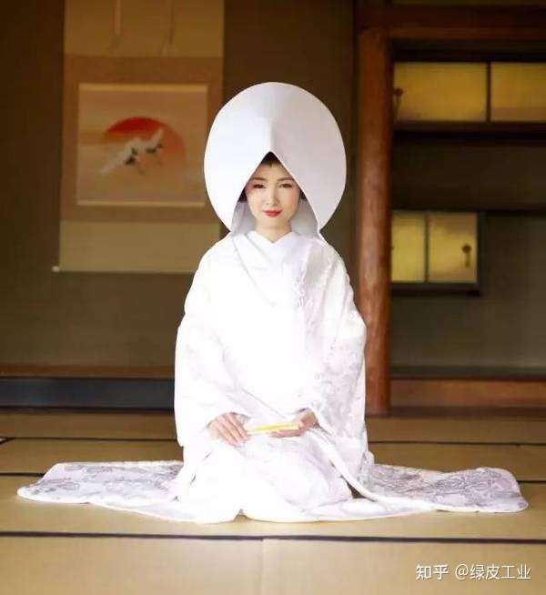 这是日本白无垢