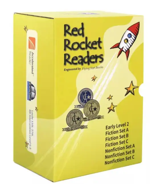 《红火箭分级读物》蓝盒子175册+黄盒子144册（绘本+音频+练习册