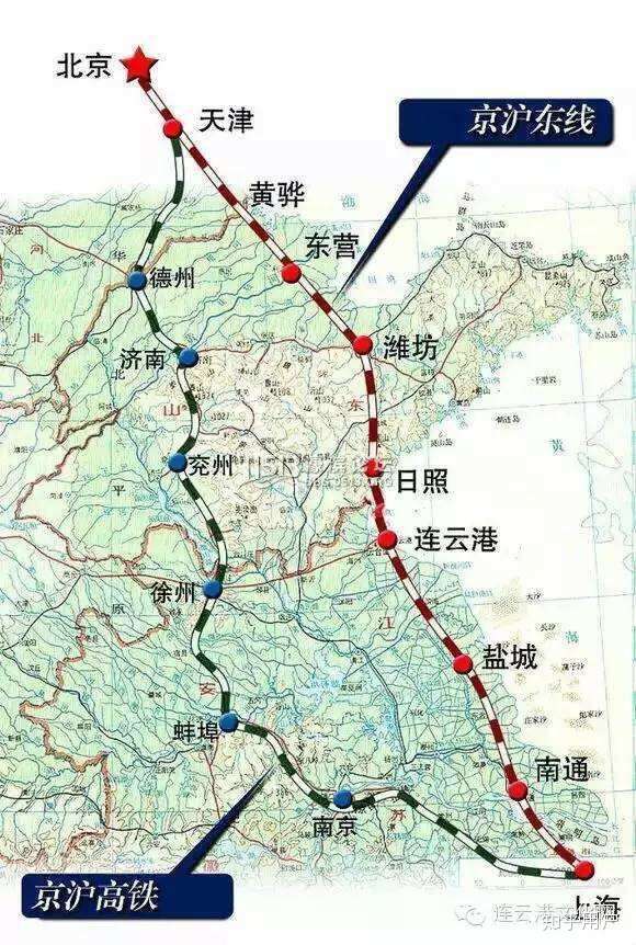 為何高鐵建設中把連雲港丟在一邊?