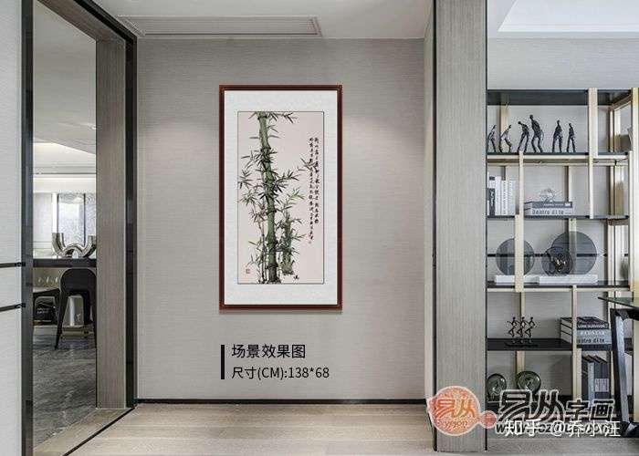 进门玄关挂什么画吉利国画花鸟雅韵气息好品位 知乎