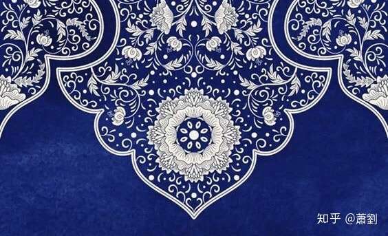 青花纹饰寓意 知乎