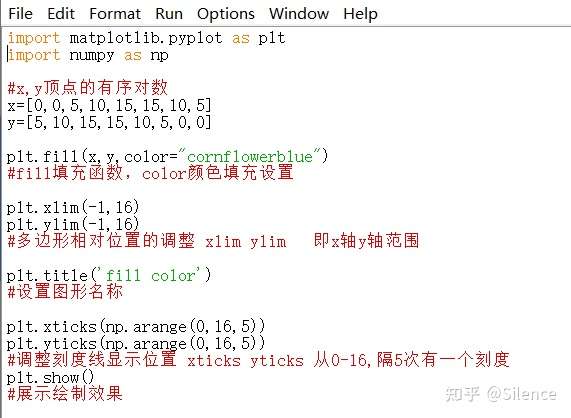 Python Study 5 规则多边形的颜色填充 知乎