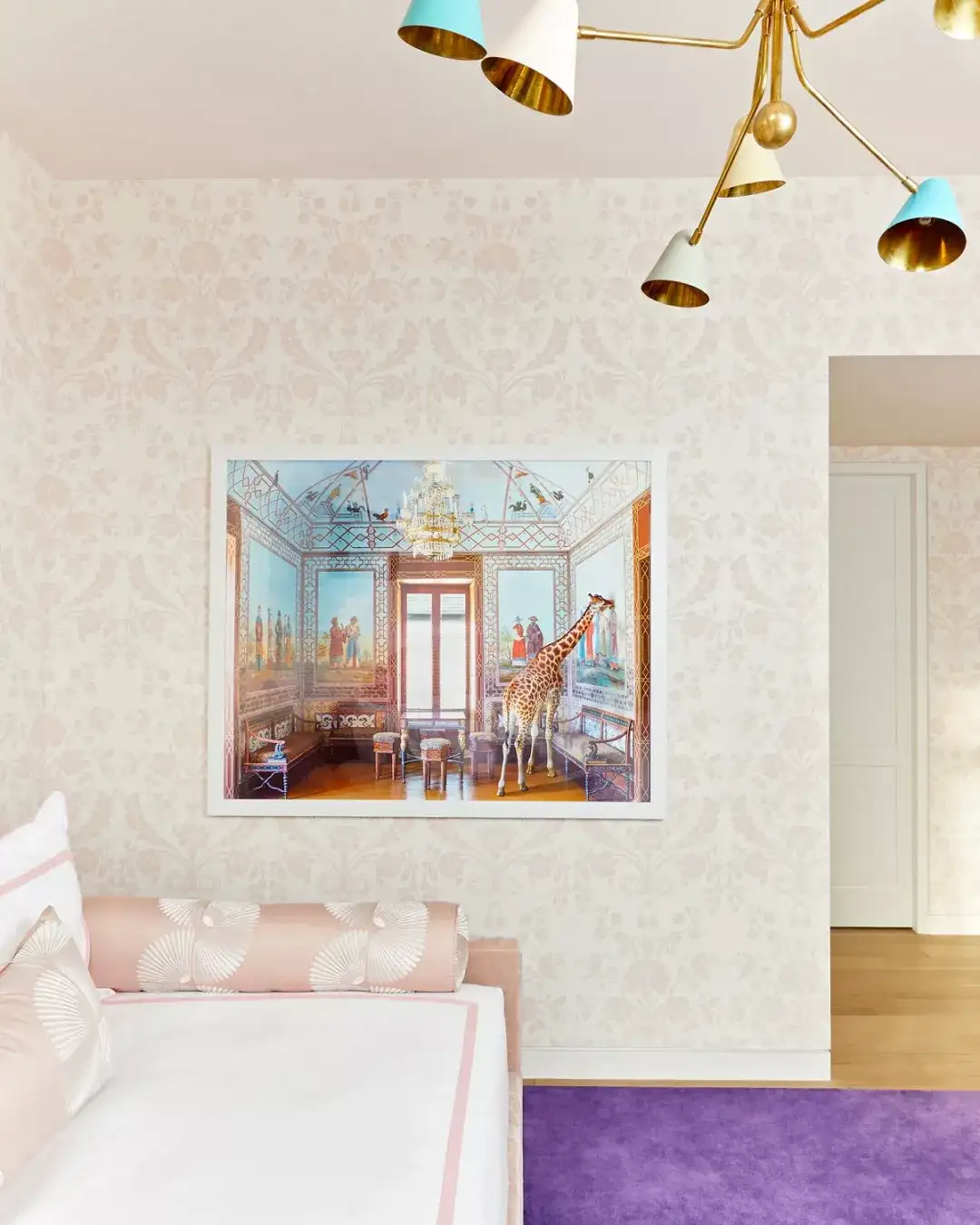 爱马仕壁纸 Lv旗下顶级丝绸 银色定制吊顶 这栋纽约豪华公寓真的太奢侈了 知乎