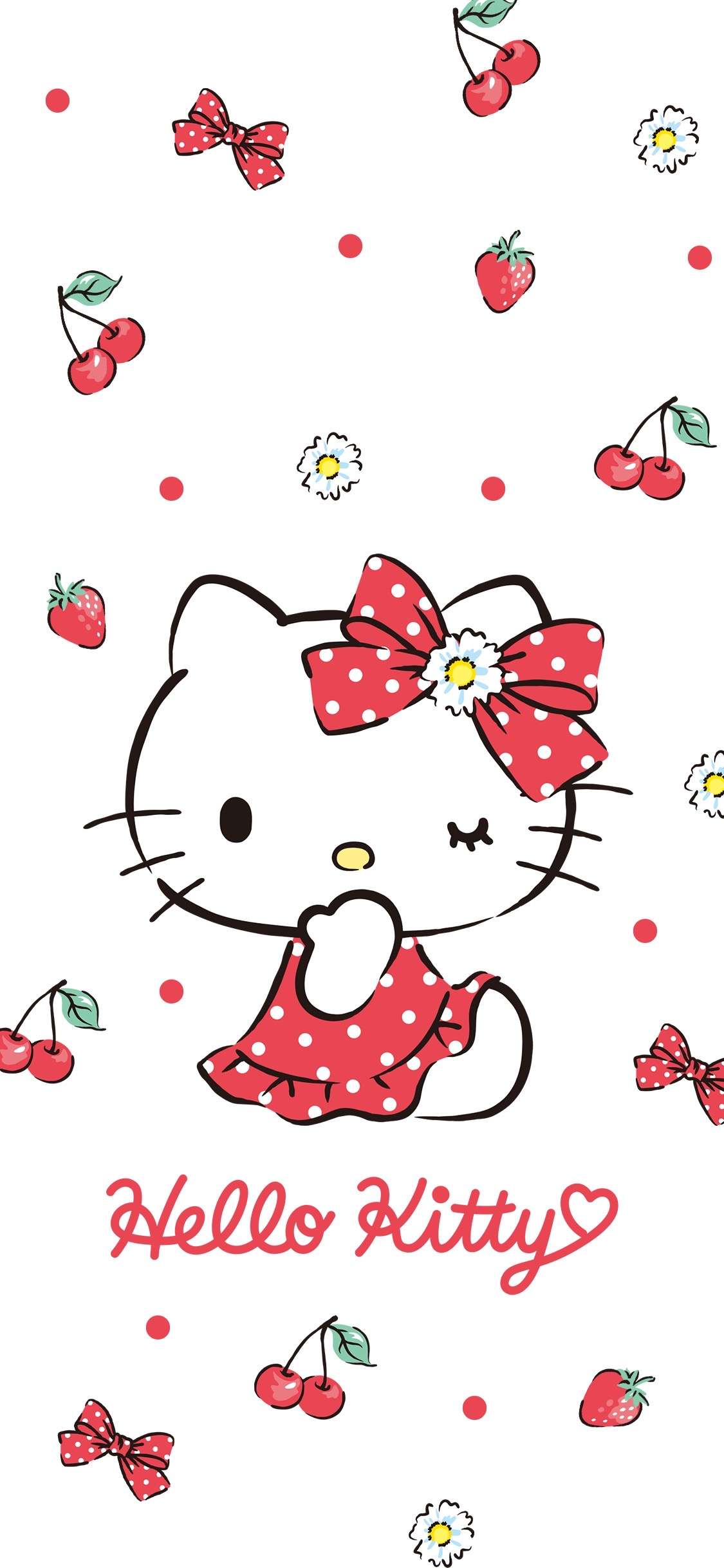 手机壁纸丨三丽鸥hellokitty凯蒂猫高清无水印卡通动漫可爱 知乎