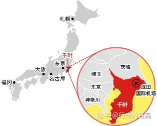 日本千叶县地图图片