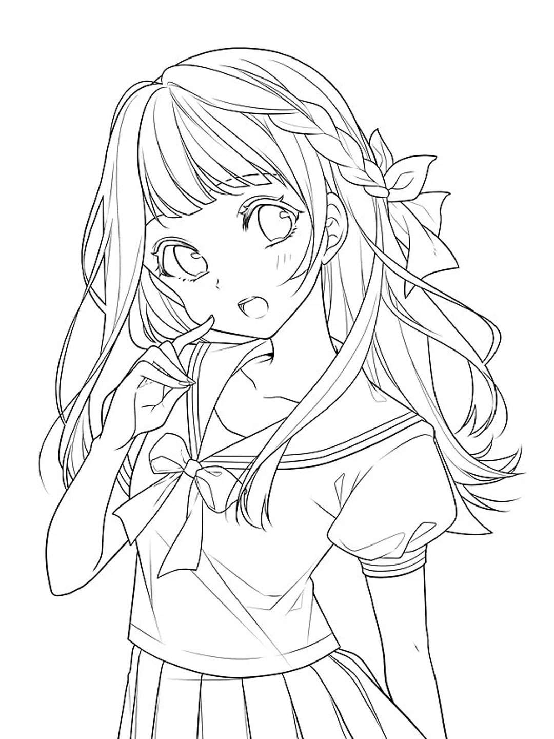 原画插画过程 的想法: 原画线稿临摹素材,新手临摹就可以了吗?