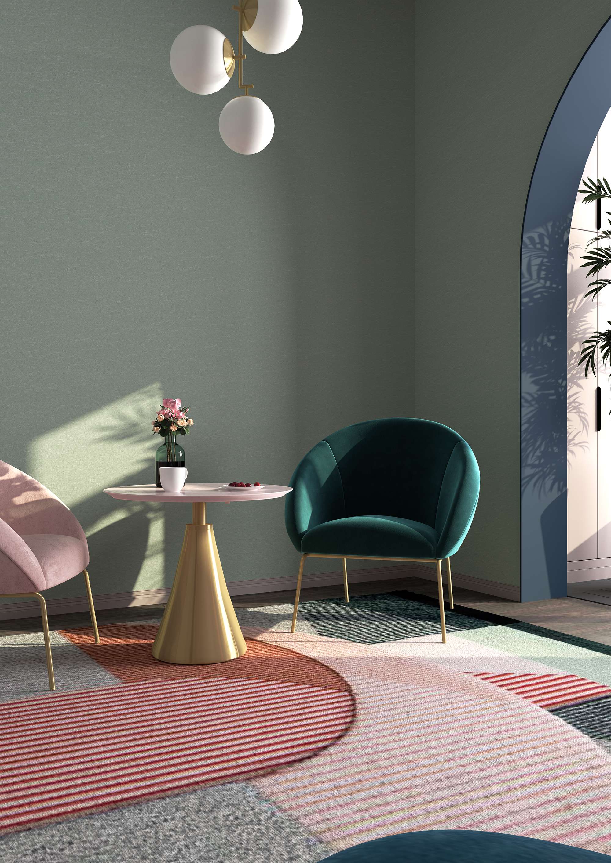 jcc天洋墙布 的想法: 现代轻奢素色墙布,以色彩和质感为入口