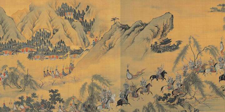 中国古代传统绘画作品-千图网