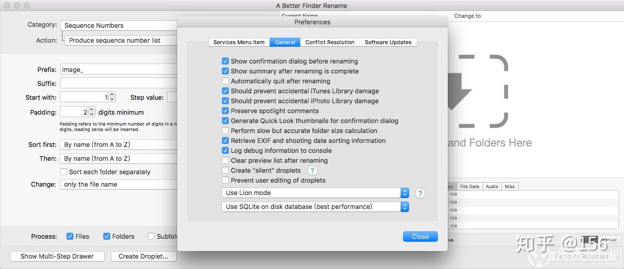 a better finder rename macos