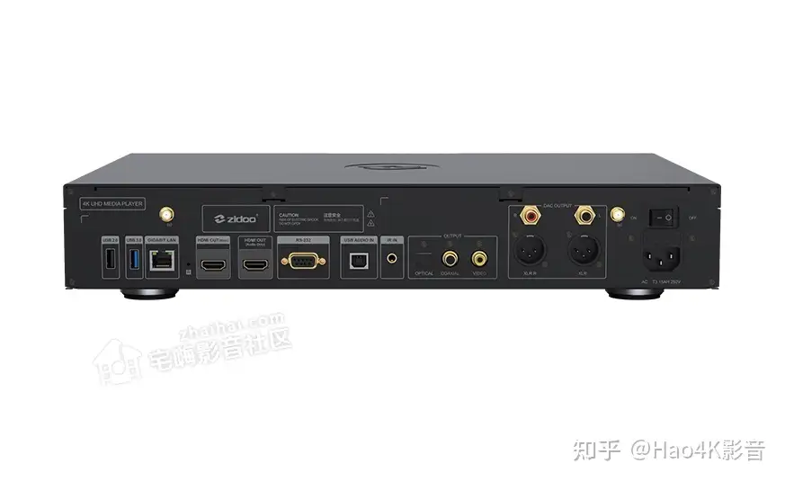 zidoo,mediaplayer,UHD3000,芝杜,媒体播放器,4K播放器,硬盘播放器,蓝光