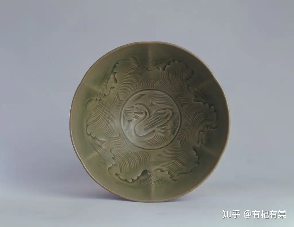 中国 耀州窯 青磁 北宋時代 - 陶芸