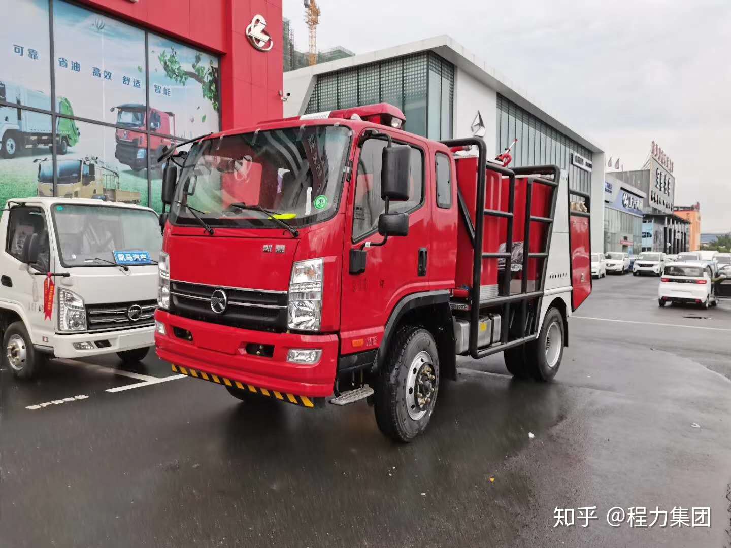 四驱消防车 四驱越野消防车 知乎