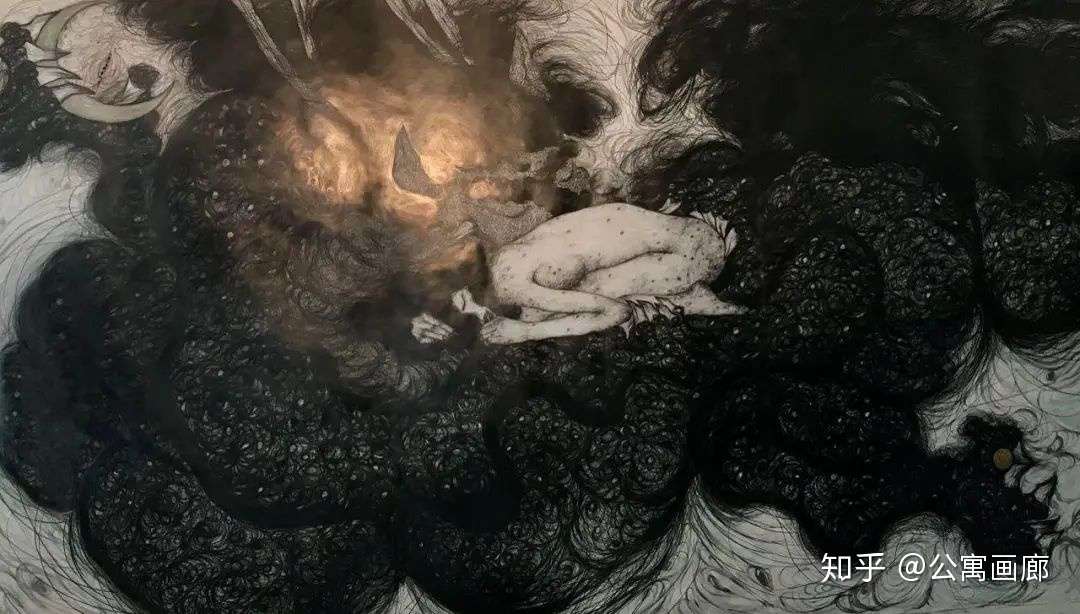 纽约个展 朴素赟 龙与少女 Sobin Park Dragon And Maidens 知乎