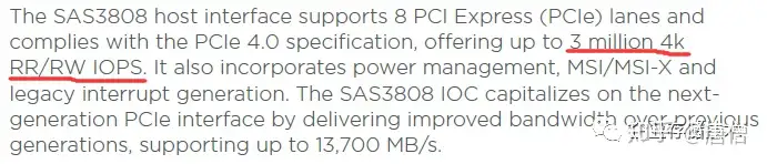 PCIe 4.0 SAS+NVMe RAID/HBA卡：最高读IOPS 300万、写24万- 知乎