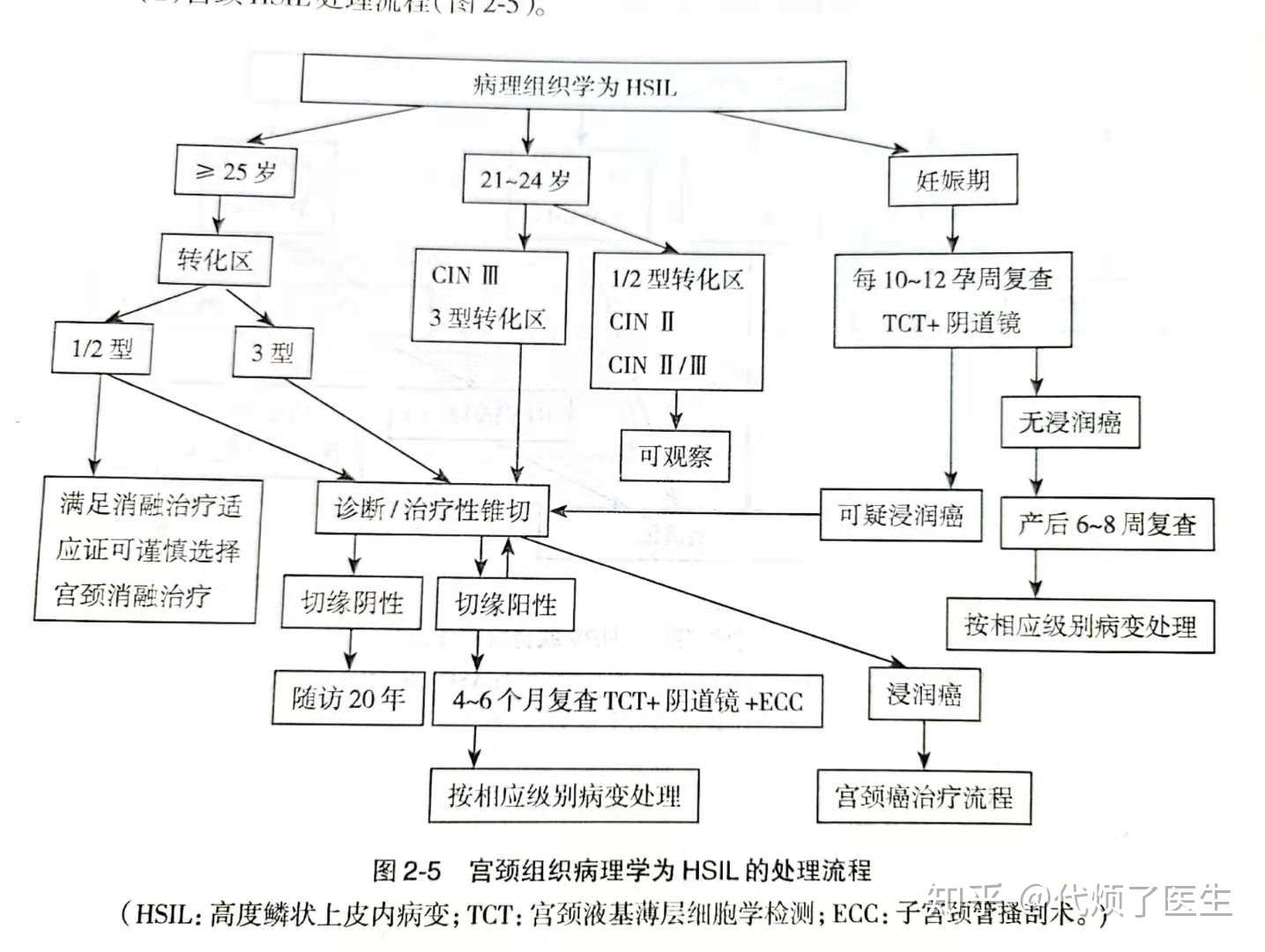 宫颈上皮内病变 Hpv病变 该怎么办 知乎