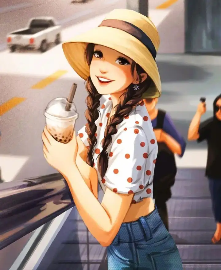 100张超级好看的女生头像