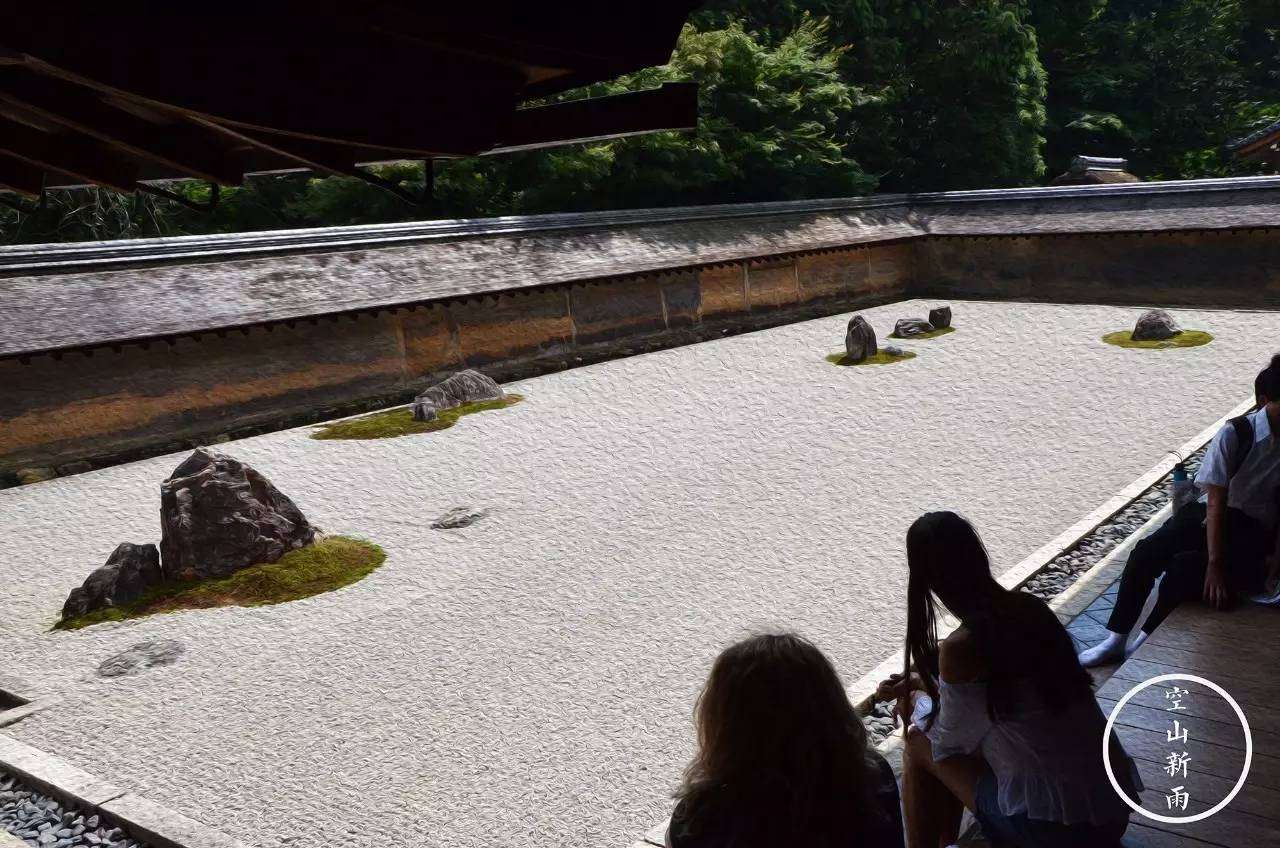 最神秘的日本枯山水 龙安寺 知乎