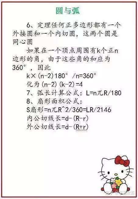 初中数学再难无非就这8张图 背熟了 初中三年不用愁 知乎