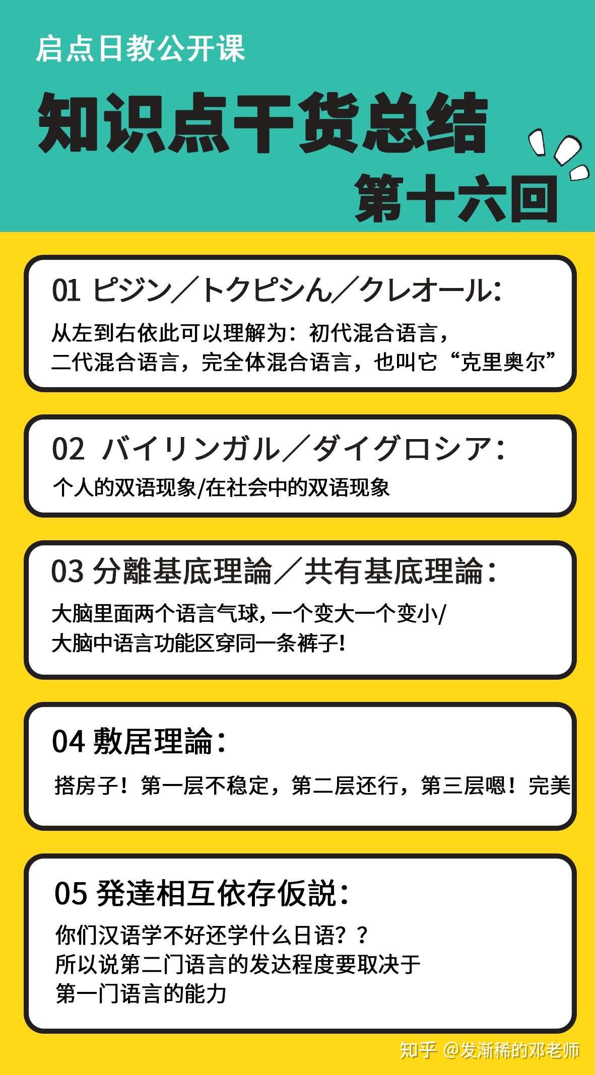 日本语教育学大学院考试考点总结 最终回 知乎